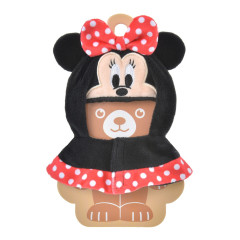 Japan Disney Store Dress-up Clothes Keychain Costume - Minnie Mouse / Urupocha-chan & UniBearsity Friends
