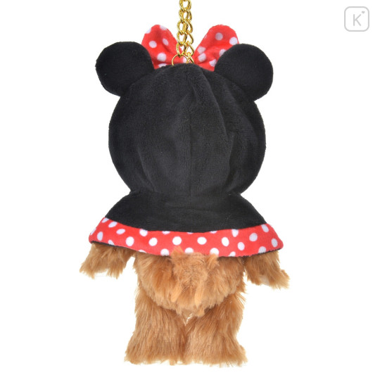 Japan Disney Store Dress-up Clothes Keychain Costume - Minnie Mouse / Urupocha-chan & UniBearsity Friends - 3