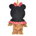 Japan Disney Store Dress-up Clothes Keychain Costume - Minnie Mouse / Urupocha-chan & UniBearsity Friends - 3