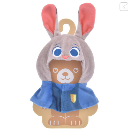 Japan Disney Store Dress-up Clothes Keychain Costume - Zootopia Judy Hopps / Urupocha-chan & UniBearsity Friends - 1