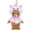 Japan Disney Store Dress-up Clothes Keychain Costume - Marie Cat / Urupocha-chan & UniBearsity Friends - 4