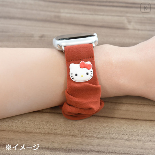 Japan Sanrio Apple Watch Scrunchie Band - Hello Kitty (41/40/38mm) - 3