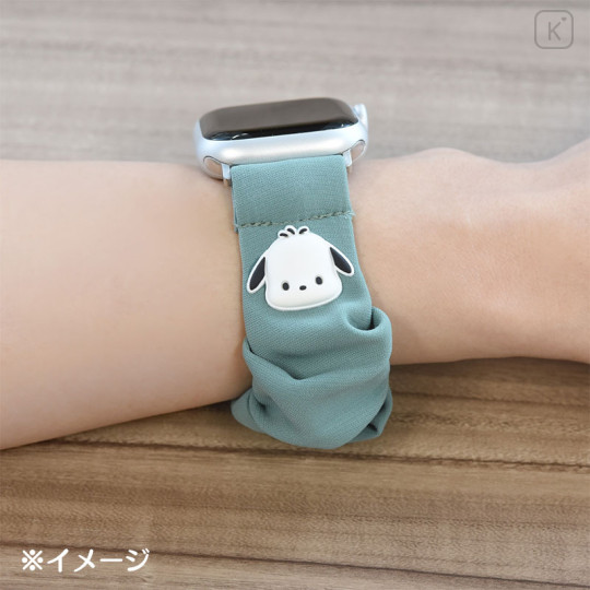 Japan Sanrio Apple Watch Scrunchie Band - Pochacco (41/40/38mm) - 3