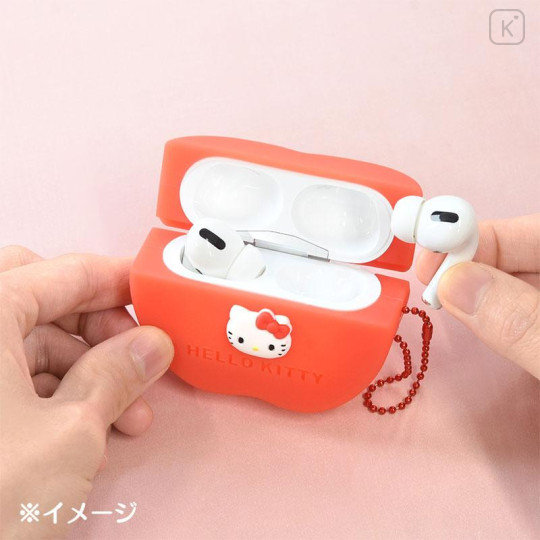 Japan Sanrio AirPods Pro Soft Case - Hello Kitty / Apple - 5