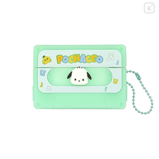 Japan Sanrio AirPods Pro Soft Case - Pochacco / Cassette - 1