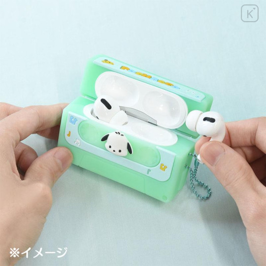 Japan Sanrio AirPods Pro Soft Case - Pochacco / Cassette - 5