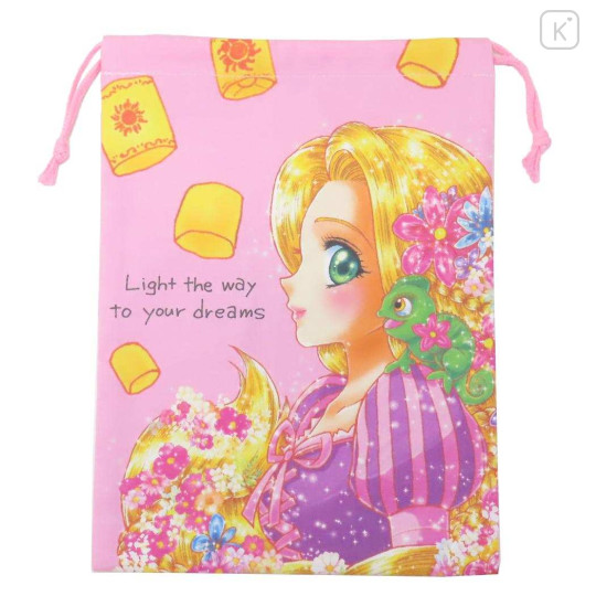 Japan Disney Drawstring Bag - Rapunzel / Japan Girl Comic - 1