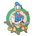 Japan Disney Vinyl Deco Sticker - Donald Duck & Chip & Dale - 1