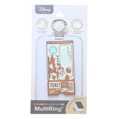 Japan Disney Multi Ring Plus - Chip & Dale / Nuts Ticket
