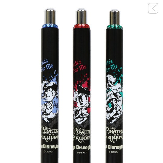 Japan Tokyo Disney Resort EnerGel Gel Ballpoint Pen Set - Mickey & Donald & Goofy / Pirates of the Caribbean - 2