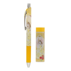 Japan Tokyo Disney Resort Mechanical Pencil & Refill - Belle / Castle Yellow