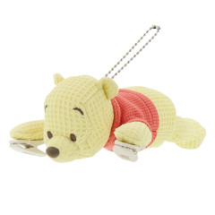 Japan Tokyo Disney Resort Shoulder Plush Toy & Keychain - Pooh / Pale