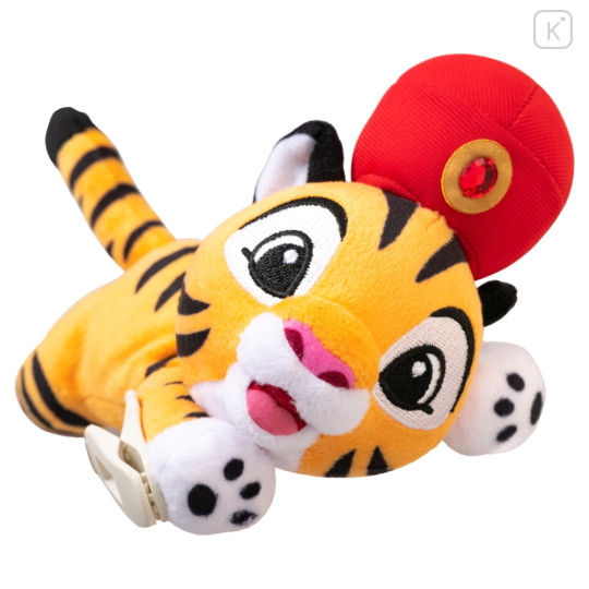 Japan Tokyo Disney Resort Shoulder Plush Toy & Keychain- Chandu Tiger / Sindbad's Storybook Voyage - 3