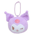 Japan Sanrio Magnet Mascot Holder - Kuromi / Wink - 1