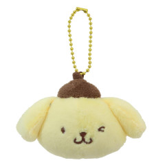 Japan Sanrio Magnet Mascot Holder - Pompompurin / Wink