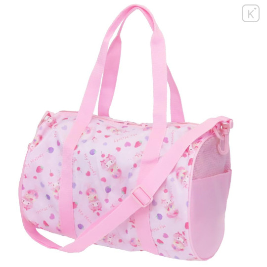 Japan Sanrio 2Way Boston Bag - My Melody / Strawberry Pink - 1