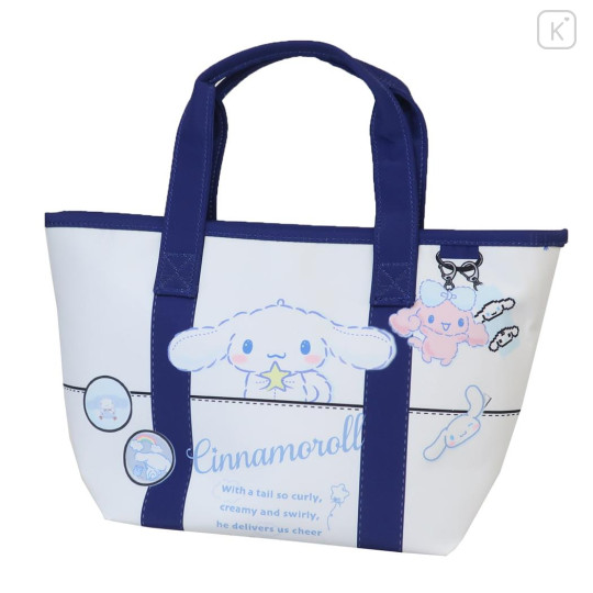 Japan Sanrio Mini Tote Bag - Cinnamoroll / Drawing Art - 1