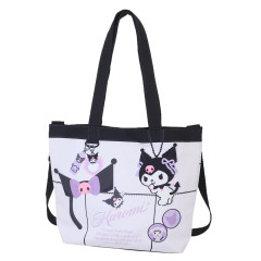 Japan Sanrio 2Way Shoulder Bag - Kuromi / Drawing Art