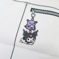 Japan Sanrio 2Way Shoulder Bag - Kuromi / Drawing Art - 4