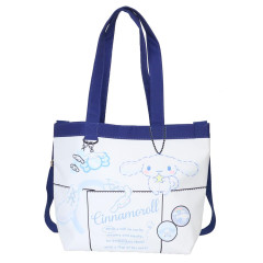 Japan Sanrio 2Way Shoulder Bag - Cinnamoroll / Drawing Art