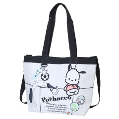 Japan Sanrio 2Way Shoulder Bag - Pochacco / Drawing Art