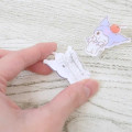 Japan Sanrio Acrylic Clip Set - Kuromi / Cherry - 2