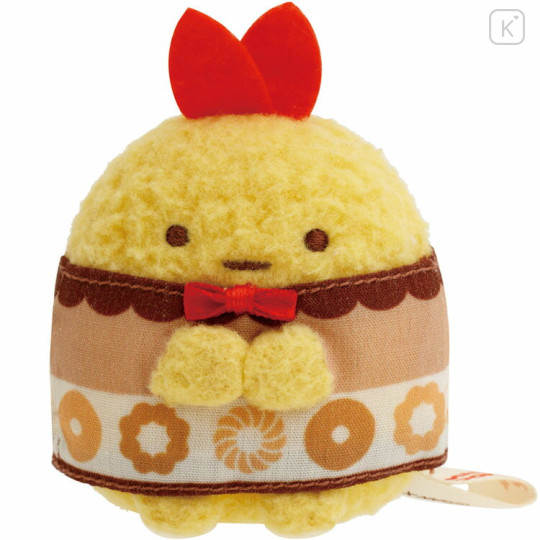 Japan San-X Tenori Plush (SS) 5pcs Set - Sumikko Gurashi × Mister Donut B - 2