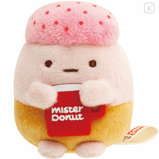 Japan San-X Tenori Plush (SS) 5pcs Set - Sumikko Gurashi × Mister Donut B - 3