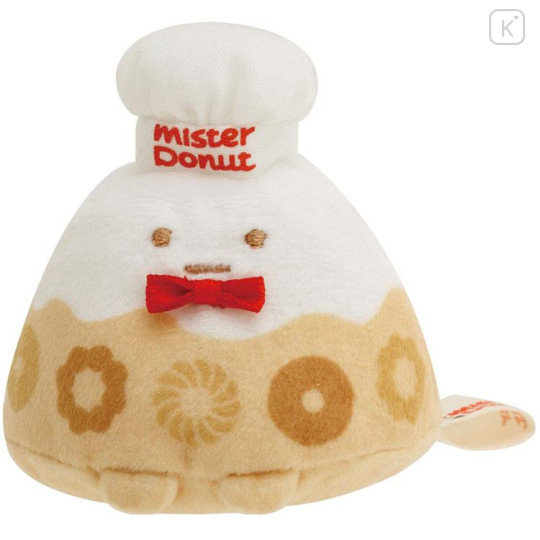 Japan San-X Tenori Plush (SS) 5pcs Set - Sumikko Gurashi × Mister Donut B - 4