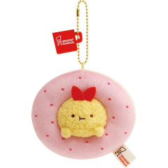 Japan San-X Hanging Plush Toy - Sumikko Gurashi Ebifurai no Shippo × Mister Donut