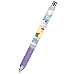 Japan Sanrio EnerGel Gel Pen - Characters / Crowded Photo