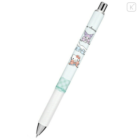 Japan Sanrio EnerGel Gel Pen - Characters / Ribbon Mint - 1