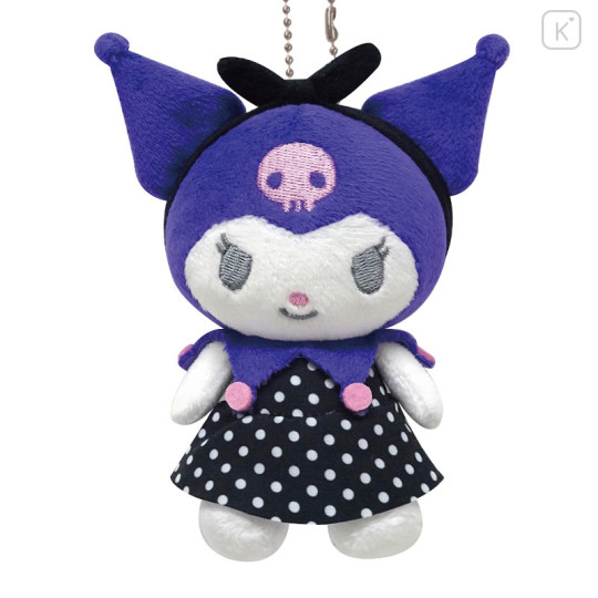 Japan Sanrio Mascot Holder - Kuromi : Vintage Retro - 2