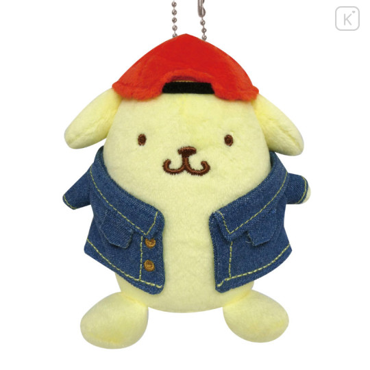 Japan Sanrio Mascot Holder - Pompompurin : Vintage Retro - 2