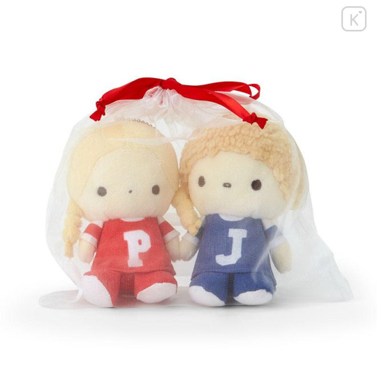 Japan Sanrio Mascot Holder - Patty & Jimmy : Vintage Retro - 5
