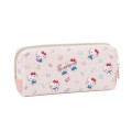 Japan Sanrio Twin Zipper Pen Case - Hello Kitty : Colorful Gummy - 2