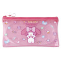Japan Sanrio Clear Flat Pouch Pencil Case - My Melody : Colorful Gummy - 1
