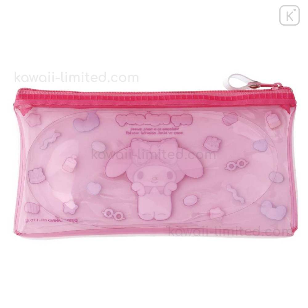 売れ筋がひ！ Case Pencil Pouch Flat Clear Sanrio Japan - Melody My Windowsノート本体
