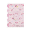 Japan Sanrio 5 Pockets A4 Index File - My Melody / Colorful Gummy - 2