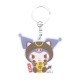 Japan Sanrio Lucky Acrylic Keychain - Kuromi : Lucky Cat