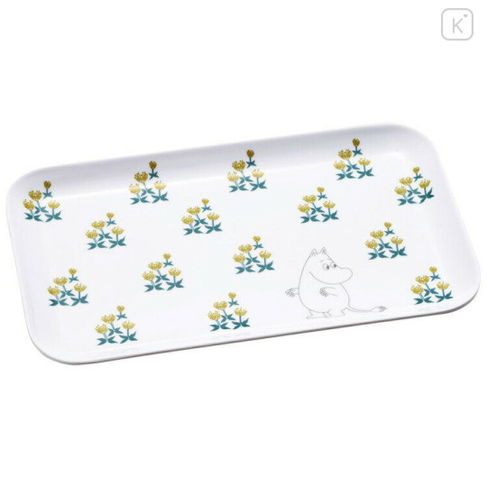 Japan Moomin Melamine Tray - Moomintroll - 1