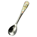 Japan Peanuts Stainless Steel Spoon - Snoopy / Japanese Flower Yellow - 1