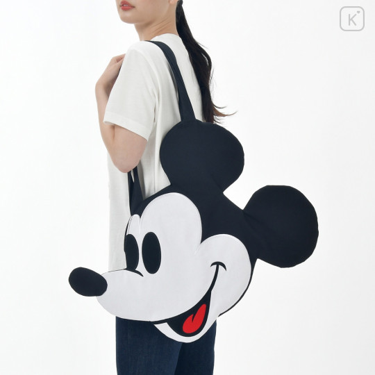 Japan Disney Store Big Tote Bag - Mickey Mouse / Magical Label - 1