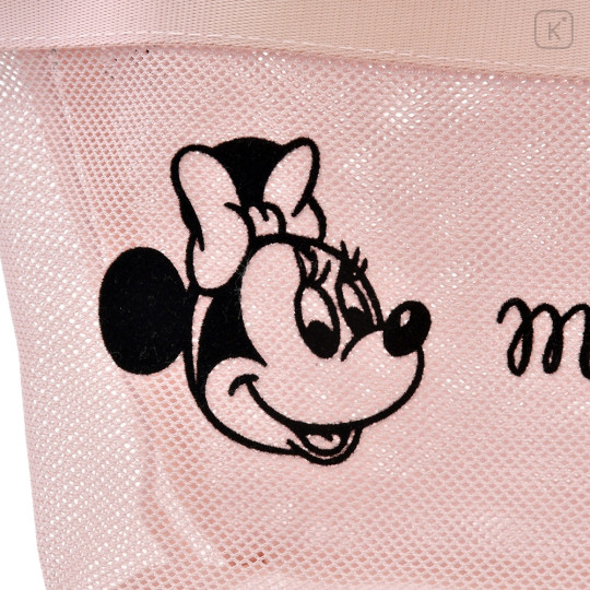 Japan Disney Store Mesh Tote Bag - Minnie Mouse : Pink - 5