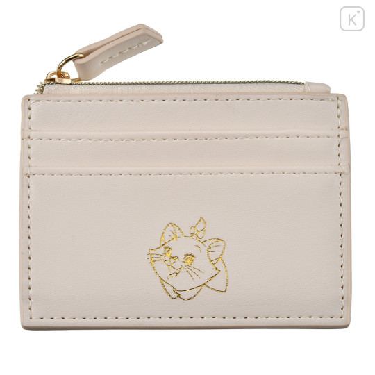 Japan Disney Store Pass Case Card Holder & Coin Case - Marie Cat - 1