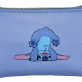 Japan Disney Store Mini Flat Pouch Multi-Case with Carabiner - Stitch : Butt - 4