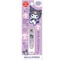 Japan Sanrio Kai Nail Clipper - Kuromi - 2