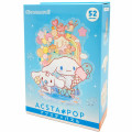 Japan Sanrio Acsta Pop Acrylic Stand Puzzle - Cinnamoroll & Milk - 2