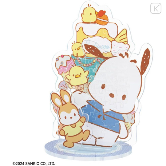 Japan Sanrio Acsta Pop Acrylic Stand Puzzle - Pochacco - 1