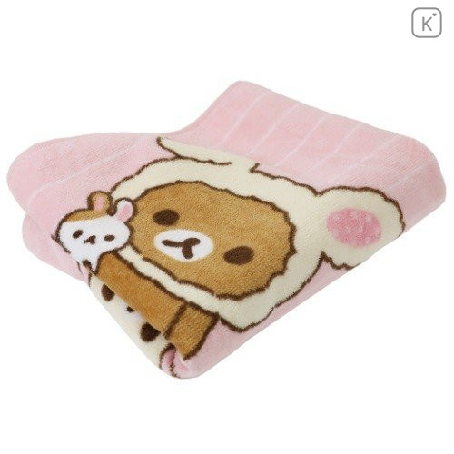 Japan San-X Rilakkuma Fluffy Towel - Easter Bunny - 4